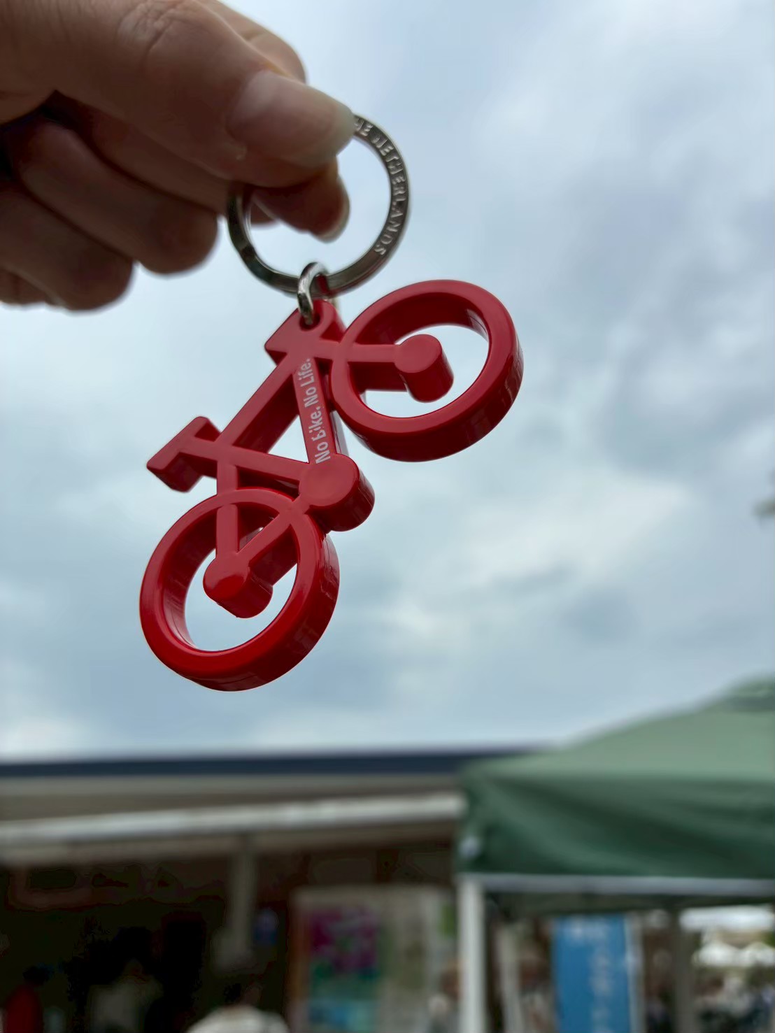 No Bike, No Life.の自転車キーホルダー