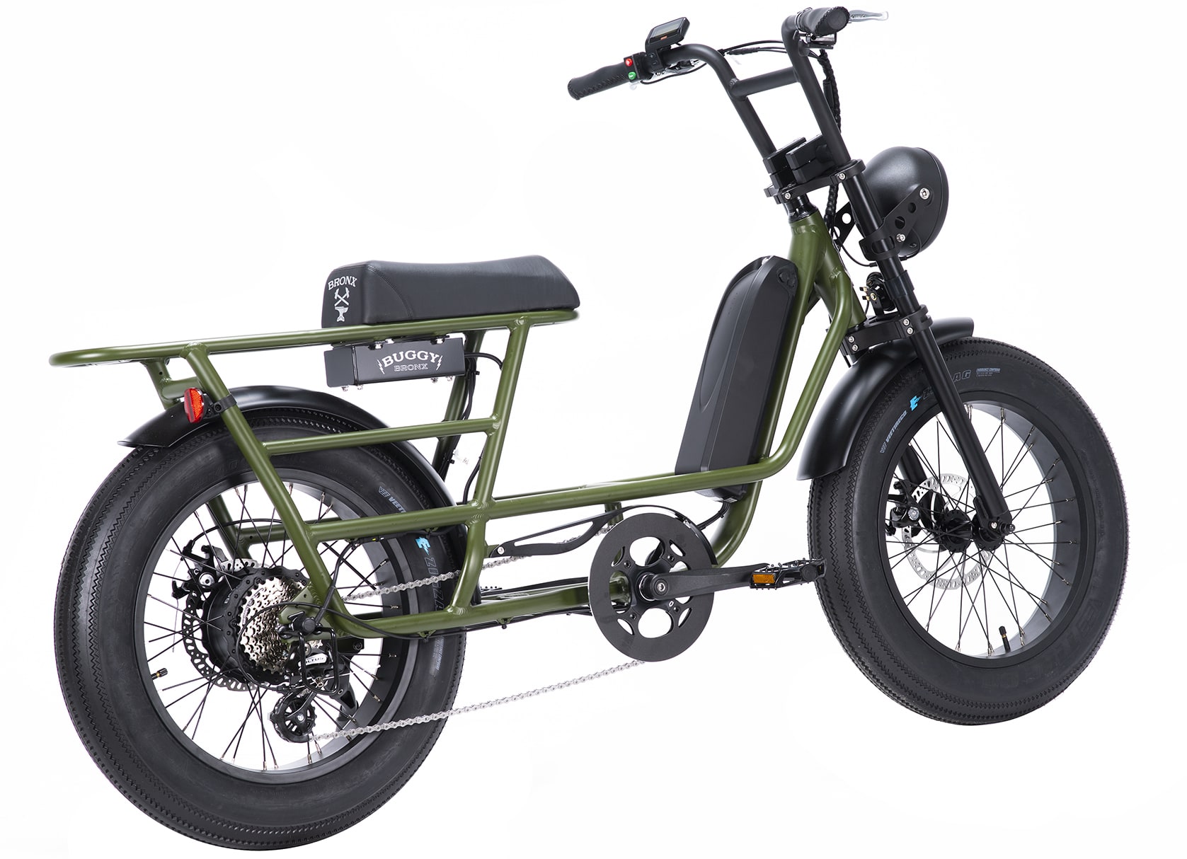 BRONX BRONX BUGGY STRETCH MATTE ARMY GREEN